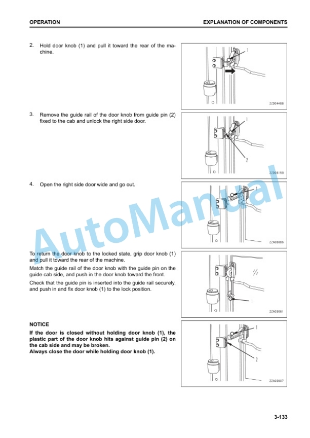 Komatsu WA470-8 Wheel Loader Operation and Maintenance Manual PEN01895-00 3 Komatsu WA470-8 Wheel Loader Operation and Maintenance Manual PEN01895-00 - Image 3