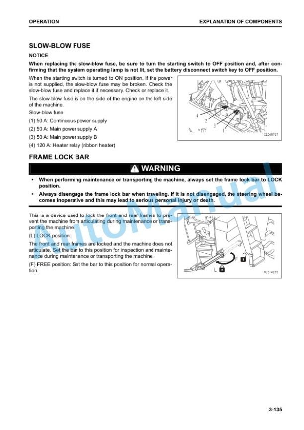 Komatsu WA470-8 Wheel Loader Operation and Maintenance Manual PEN01896-00 3 Komatsu WA470-8 Wheel Loader Operation and Maintenance Manual PEN01896-00 - Image 3