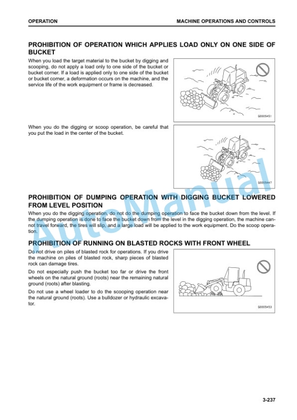 Komatsu WA470-8 Wheel Loader Operation and Maintenance Manual PEN01897-00 4 Komatsu WA470-8 Wheel Loader Operation and Maintenance Manual PEN01897-00 - Image 4