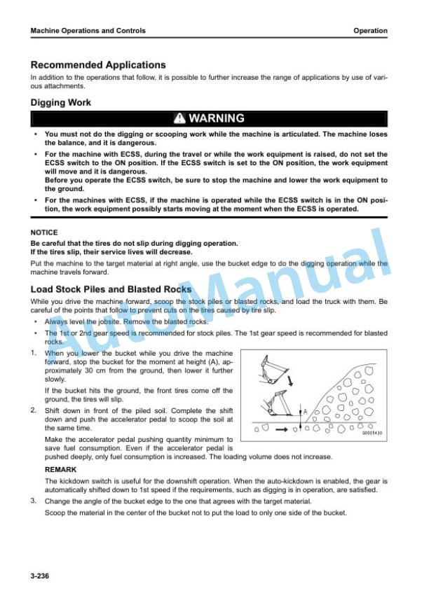 Komatsu WA470-8 Wheel Loader Operation and Maintenance Manual PEN02051-00 4 Komatsu WA470-8 Wheel Loader Operation and Maintenance Manual PEN02051-00 - Image 4