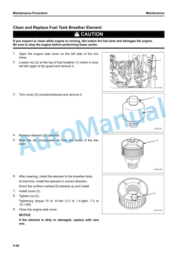 Komatsu WA470-8 Wheel Loader Operation and Maintenance Manual PEN02051-00 5 Komatsu WA470-8 Wheel Loader Operation and Maintenance Manual PEN02051-00 - Image 5