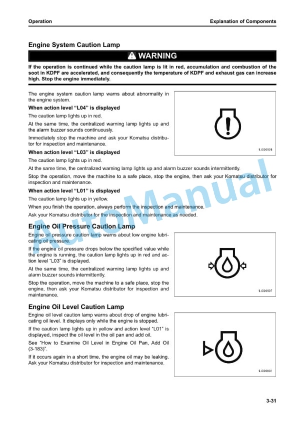 Komatsu WA470-8 Wheel Loader Operation and Maintenance Manual PEN02089-00 2 Komatsu WA470-8 Wheel Loader Operation and Maintenance Manual PEN02089-00 - Image 2