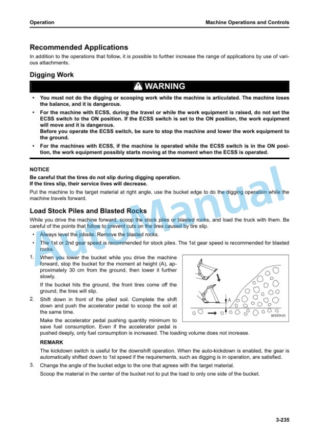 Komatsu WA470-8 Wheel Loader Operation and Maintenance Manual PEN02089-00 4 Komatsu WA470-8 Wheel Loader Operation and Maintenance Manual PEN02089-00 - Image 4