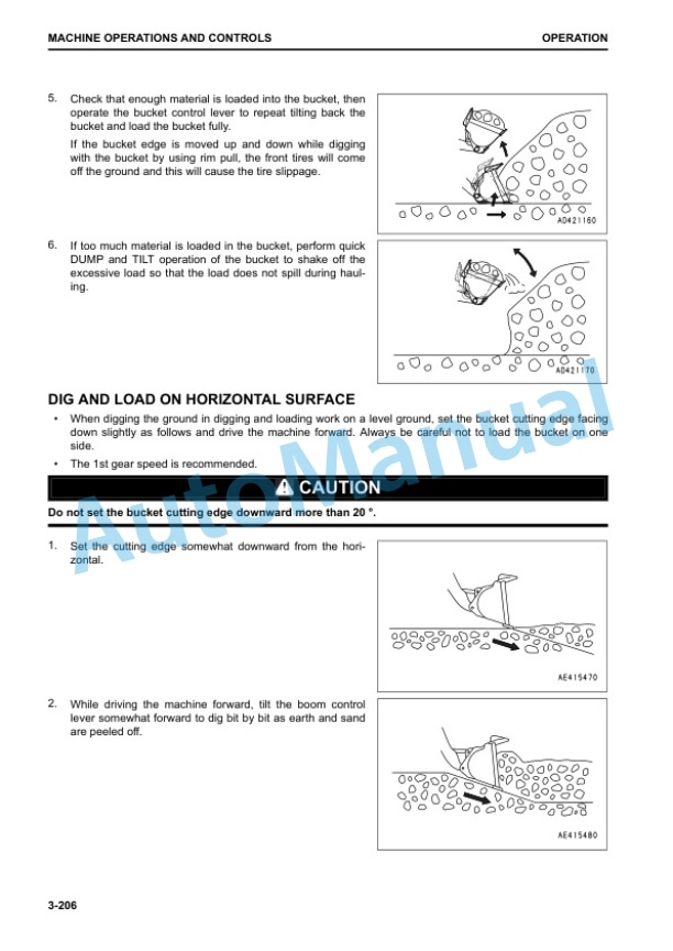 Komatsu WA470-8 Wheel Loader Operation and Maintenance Manual TEN00674-01 4 Komatsu WA470-8 Wheel Loader Operation and Maintenance Manual TEN00674-01 - Image 4