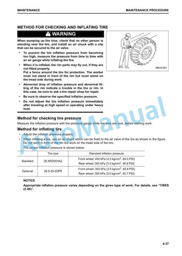 Komatsu WA470-8 Wheel Loader Operation and Maintenance Manual TEN00674-01 5 Komatsu WA470-8 Wheel Loader Operation and Maintenance Manual TEN00674-01 - Image 5