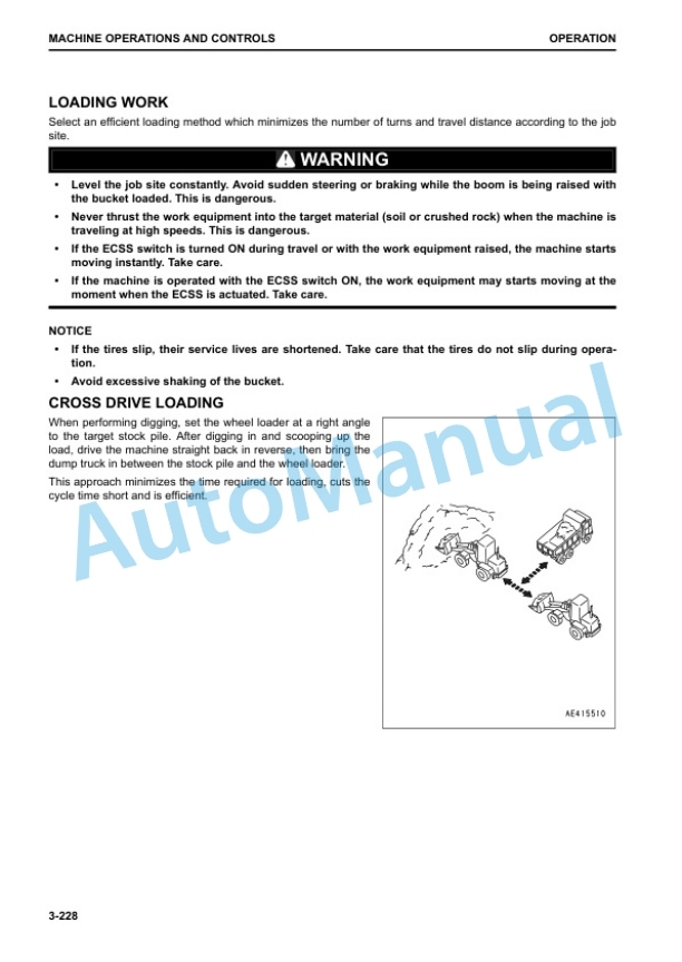 Komatsu WA470-8 Wheel Loader Operation and Maintenance Manual TEN00705-04 4 Komatsu WA470-8 Wheel Loader Operation and Maintenance Manual TEN00705-04 - Image 4