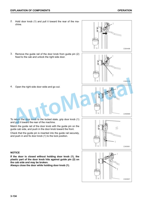 Komatsu WA470-8 Wheel Loader Operation and Maintenance Manual TEN00835-03 3 Komatsu WA470-8 Wheel Loader Operation and Maintenance Manual TEN00835-03 - Image 3