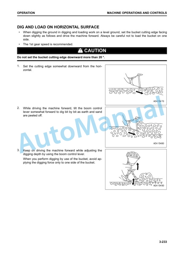 Komatsu WA470-8 Wheel Loader Operation and Maintenance Manual TEN00835-03 4 Komatsu WA470-8 Wheel Loader Operation and Maintenance Manual TEN00835-03 - Image 4