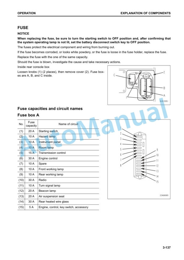 Komatsu WA470-8 Wheel Loader Operation and Maintenance Manual TEN00948-00 3 Komatsu WA470-8 Wheel Loader Operation and Maintenance Manual TEN00948-00 - Image 3