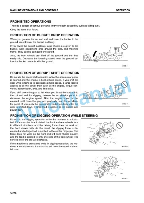 Komatsu WA470-8 Wheel Loader Operation and Maintenance Manual TEN00948-00 4 Komatsu WA470-8 Wheel Loader Operation and Maintenance Manual TEN00948-00 - Image 4
