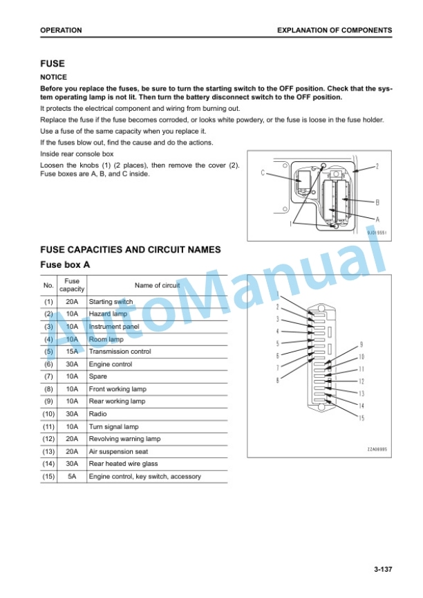 Komatsu WA470-8 Wheel Loader Operation and Maintenance Manual TEN01008-00 3 Komatsu WA470-8 Wheel Loader Operation and Maintenance Manual TEN01008-00 - Image 3