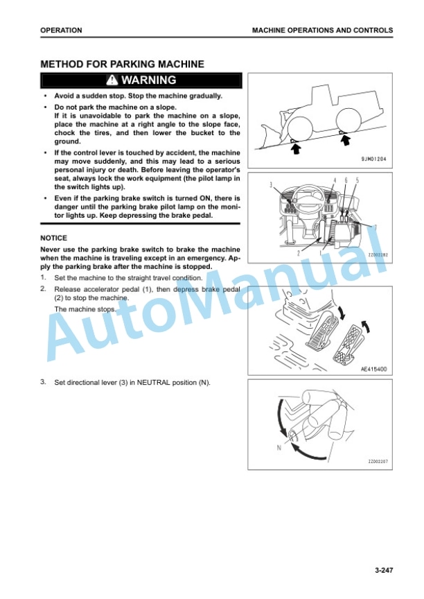 Komatsu WA470-8 Wheel Loader Operation and Maintenance Manual TEN01022-02 4 Komatsu WA470-8 Wheel Loader Operation and Maintenance Manual TEN01022-02 - Image 4