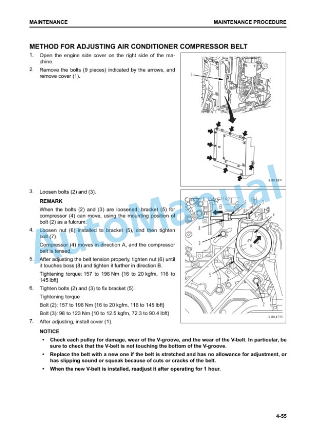 Komatsu WA470-8 Wheel Loader Operation and Maintenance Manual TEN01022-02 5 Komatsu WA470-8 Wheel Loader Operation and Maintenance Manual TEN01022-02 - Image 5