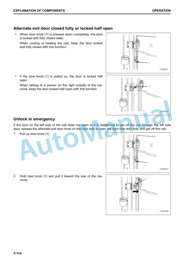 Komatsu WA470-8 Wheel Loader Operation and Maintenance Manual VENAM49501 3 Komatsu WA470-8 Wheel Loader Operation and Maintenance Manual VENAM49501 - Image 3