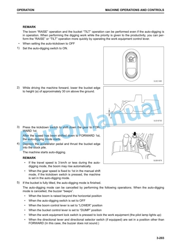 Komatsu WA470-8 Wheel Loader Operation and Maintenance Manual VENAM49501 4 Komatsu WA470-8 Wheel Loader Operation and Maintenance Manual VENAM49501 - Image 4