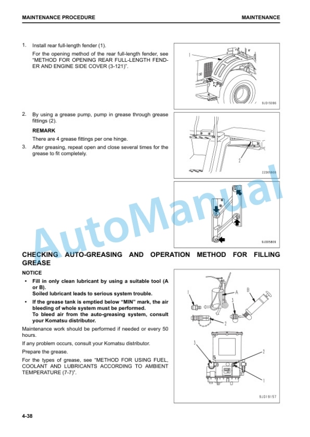 Komatsu WA470-8 Wheel Loader Operation and Maintenance Manual VENAM49501 5 Komatsu WA470-8 Wheel Loader Operation and Maintenance Manual VENAM49501 - Image 5