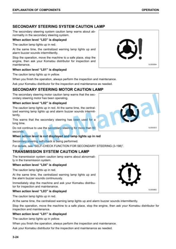 Komatsu WA470-8 Wheel Loader Operation and Maintenance Manual VENAM49502 2 Komatsu WA470-8 Wheel Loader Operation and Maintenance Manual VENAM49502 - Image 2