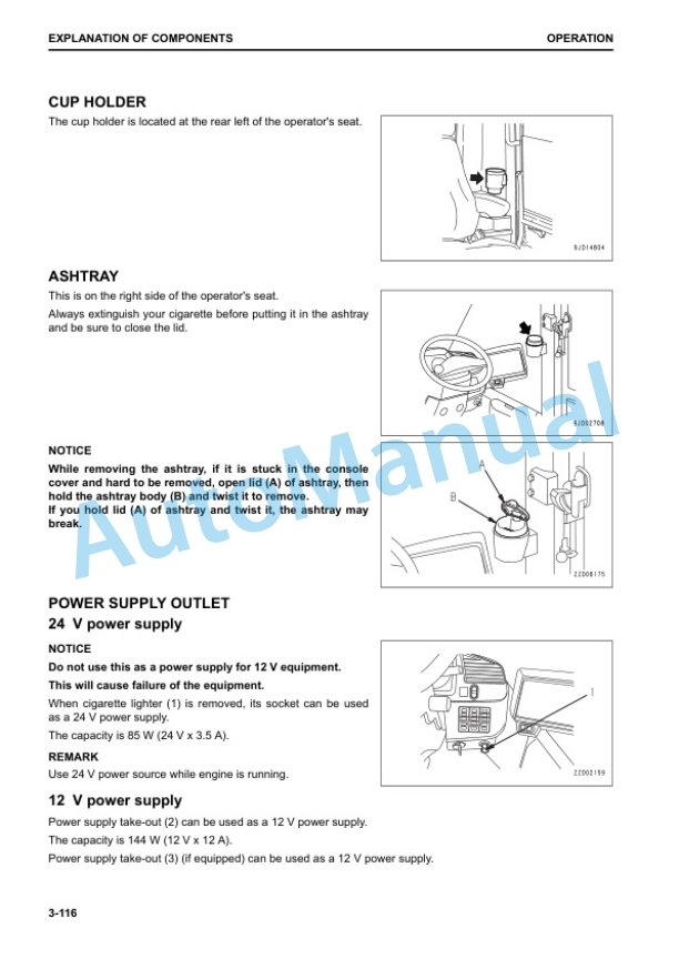 Komatsu WA470-8 Wheel Loader Operation and Maintenance Manual VENAM49502 3 Komatsu WA470-8 Wheel Loader Operation and Maintenance Manual VENAM49502 - Image 3