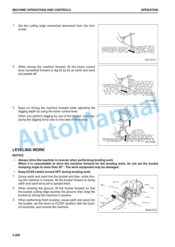 Komatsu WA470-8 Wheel Loader Operation and Maintenance Manual VENAM49502 4 Komatsu WA470-8 Wheel Loader Operation and Maintenance Manual VENAM49502 - Image 4