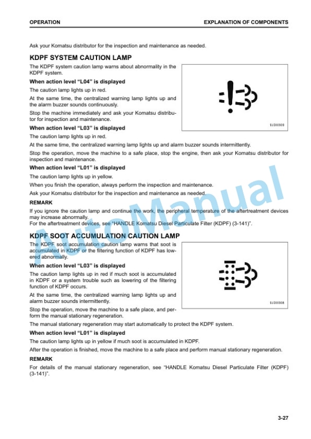 Komatsu WA470-8E0 Wheel Loader Operation and Maintenance Manual PEN01827-00 2 Komatsu WA470-8E0 Wheel Loader Operation and Maintenance Manual PEN01827-00 - Image 2