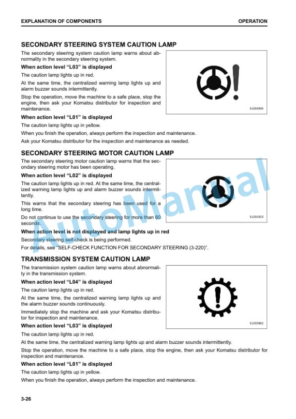 Komatsu WA470-8E0 Wheel Loader Operation and Maintenance Manual PEN01950-00 2 Komatsu WA470-8E0 Wheel Loader Operation and Maintenance Manual PEN01950-00 - Image 2