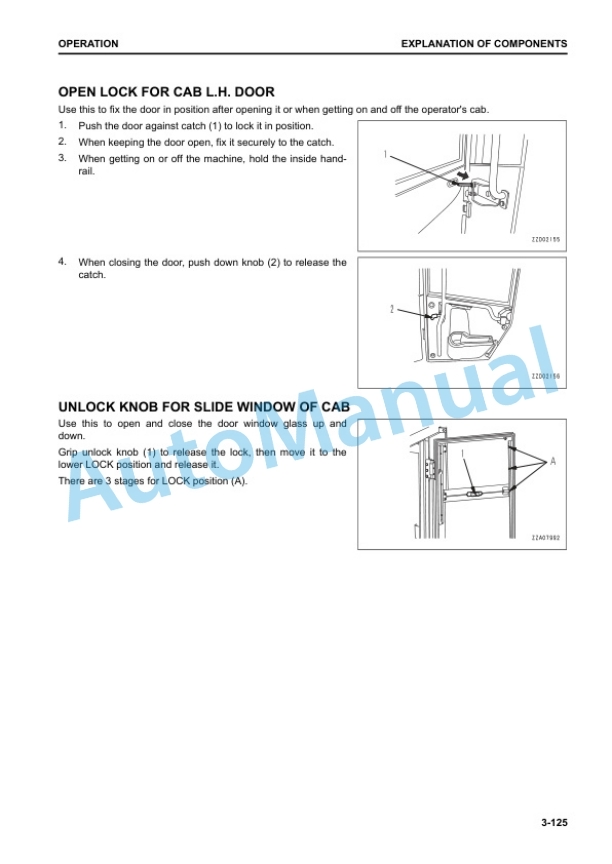 Komatsu WA470-8E0 Wheel Loader Operation and Maintenance Manual PEN01950-00 3 Komatsu WA470-8E0 Wheel Loader Operation and Maintenance Manual PEN01950-00 - Image 3