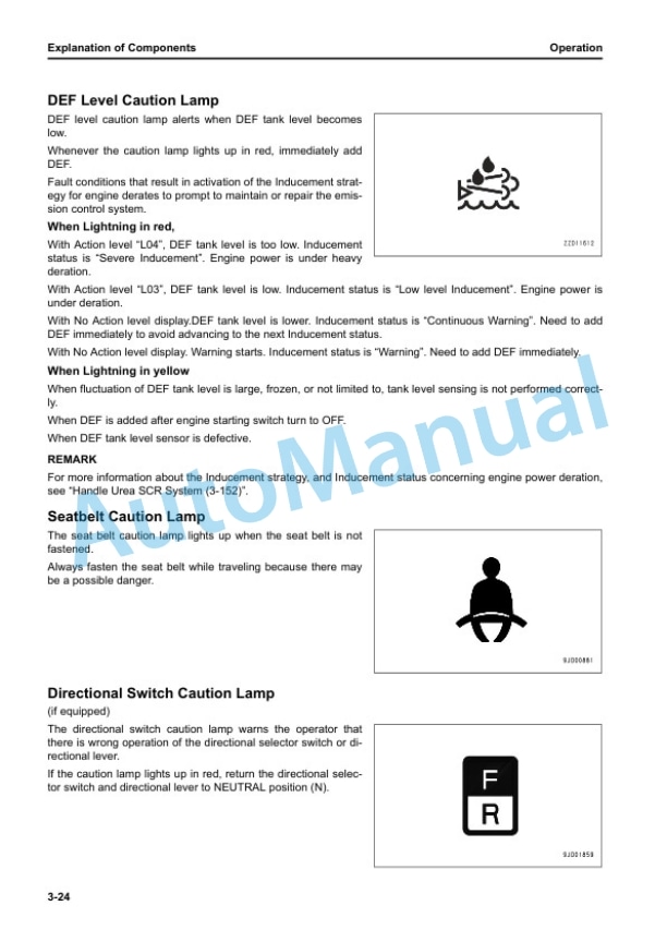 Komatsu WA470-8E0 Wheel Loader Operation and Maintenance Manual PEN02135-01 2 Komatsu WA470-8E0 Wheel Loader Operation and Maintenance Manual PEN02135-01 - Image 2