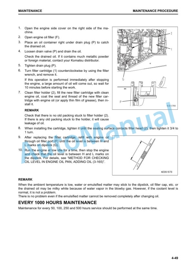 Komatsu WA470-8E0 Wheel Loader Operation and Maintenance Manual VENAM53001 5 Komatsu WA470-8E0 Wheel Loader Operation and Maintenance Manual VENAM53001 - Image 5
