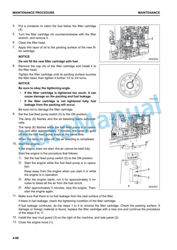 Komatsu WA475-10 Wheel Loader Operation and Maintenance Manual TEN00901-02 5 Komatsu WA475-10 Wheel Loader Operation and Maintenance Manual TEN00901-02 - Image 5