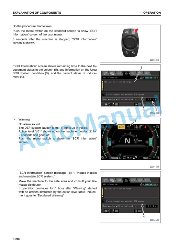 Komatsu WA475-10 Wheel Loader Operation and Maintenance Manual TEN00977-00 3 Komatsu WA475-10 Wheel Loader Operation and Maintenance Manual TEN00977-00 - Image 3