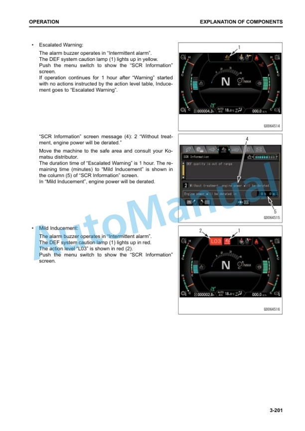 Komatsu WA475-10 Wheel Loader Operation and Maintenance Manual TEN00977-03 3 Komatsu WA475-10 Wheel Loader Operation and Maintenance Manual TEN00977-03 - Image 3