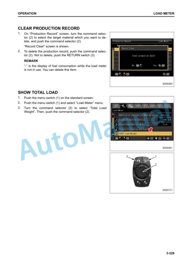 Komatsu WA475-10 Wheel Loader Operation and Maintenance Manual TEN01121-00 4 Komatsu WA475-10 Wheel Loader Operation and Maintenance Manual TEN01121-00 - Image 4