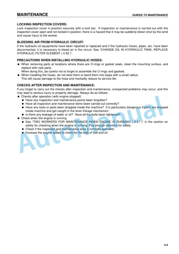 Komatsu WA480-5H Wheel Loader Operation and Maintenance Manual VEAM190200 4 Komatsu WA480-5H Wheel Loader Operation and Maintenance Manual VEAM190200 - Image 4