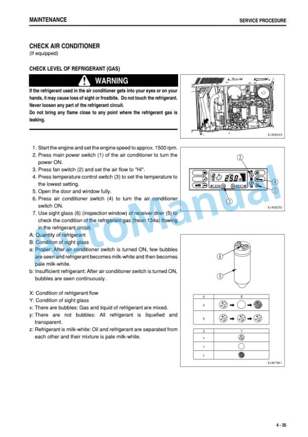 Komatsu WA480-6 Wheel Loader Operation and Maintenance Manual PEN00173-03 5 Komatsu WA480-6 Wheel Loader Operation and Maintenance Manual PEN00173-03 - Image 5