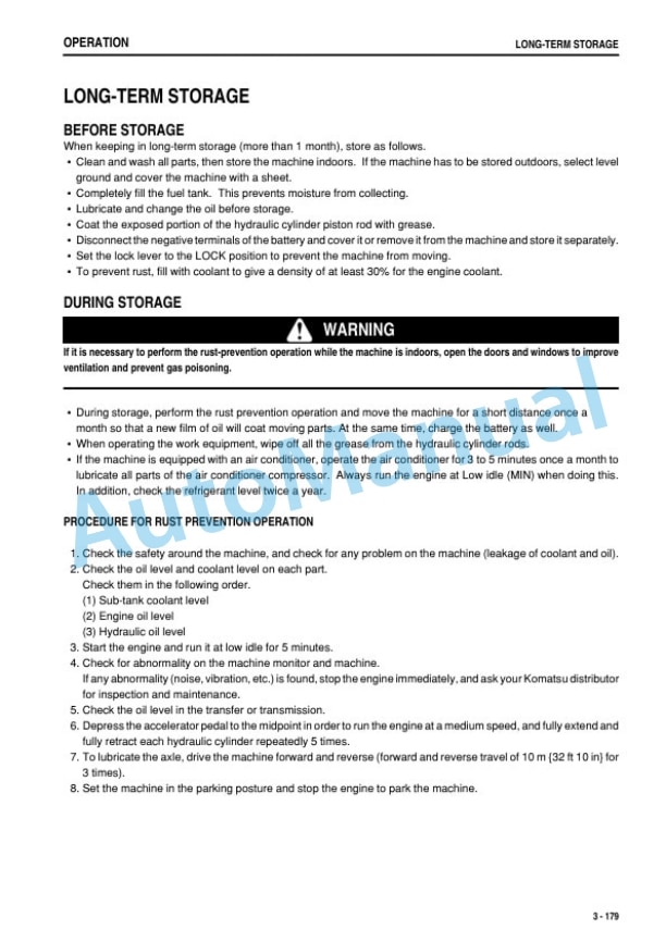 Komatsu WA480-6 Wheel Loader Operation and Maintenance Manual PEN01379-00 4 Komatsu WA480-6 Wheel Loader Operation and Maintenance Manual PEN01379-00 - Image 4
