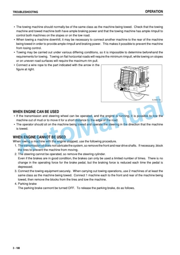 Komatsu WA480-6 Wheel Loader Operation and Maintenance Manual PEN01548-00 4 Komatsu WA480-6 Wheel Loader Operation and Maintenance Manual PEN01548-00 - Image 4