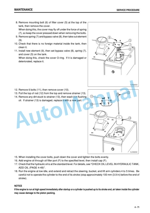 Komatsu WA480-6 Wheel Loader Operation and Maintenance Manual PEN01548-00 5 Komatsu WA480-6 Wheel Loader Operation and Maintenance Manual PEN01548-00 - Image 5