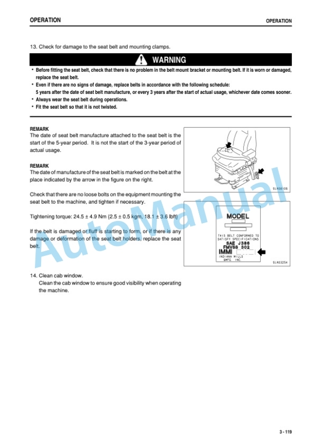 Komatsu WA480-6 Wheel Loader Operation and Maintenance Manual TEN01042-01 3 Komatsu WA480-6 Wheel Loader Operation and Maintenance Manual TEN01042-01-3