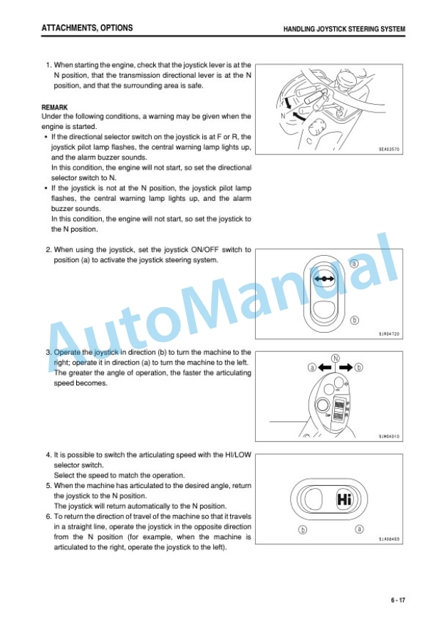 Komatsu WA480-6 Wheel Loader Operation and Maintenance Manual TEN01105-00 5 Komatsu WA480-6 Wheel Loader Operation and Maintenance Manual TEN01105-00-5