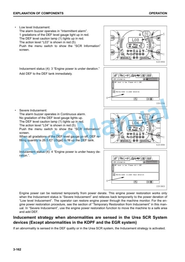 Komatsu WA480-8 Wheel Loader Operation and Maintenance Manual PEN01429-00 3 Komatsu WA480-8 Wheel Loader Operation and Maintenance Manual PEN01429-00 - Image 3