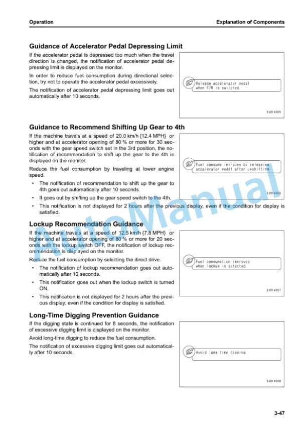 Alternative view of Komatsu WA480-8 Wheel Loader Operation and Maintenance Manual PEN02052-00