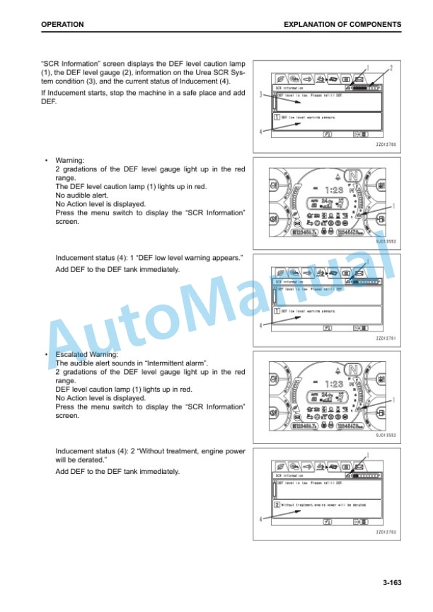 Komatsu WA480-8 Wheel Loader Operation and Maintenance Manual TEN00828-02 3 Komatsu WA480-8 Wheel Loader Operation and Maintenance Manual TEN00828-02 - Image 3