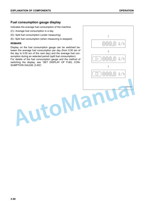 Alternative view of Komatsu WA480-8 Wheel Loader Operation and Maintenance Manual TEN00881-00