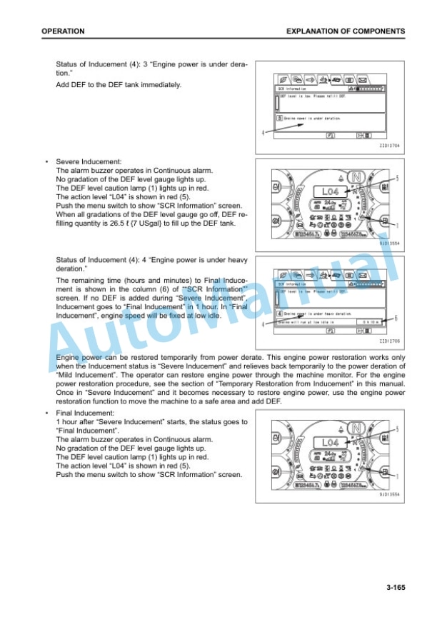 Komatsu WA480-8 Wheel Loader Operation and Maintenance Manual TEN00881-00 3 Komatsu WA480-8 Wheel Loader Operation and Maintenance Manual TEN00881-00 - Image 3