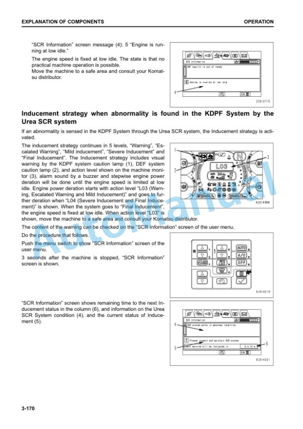 Komatsu WA480-8 Wheel Loader Operation and Maintenance Manual TEN01009-02 3 Komatsu WA480-8 Wheel Loader Operation and Maintenance Manual TEN01009-02 - Image 3