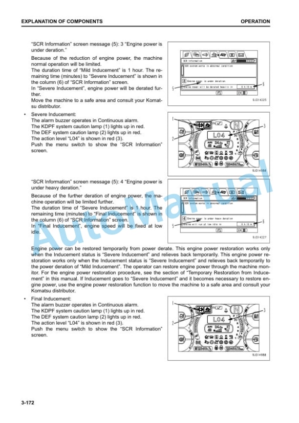 Komatsu WA480-8 Wheel Loader Operation and Maintenance Manual TEN01023-01 3 Komatsu WA480-8 Wheel Loader Operation and Maintenance Manual TEN01023-01 - Image 3