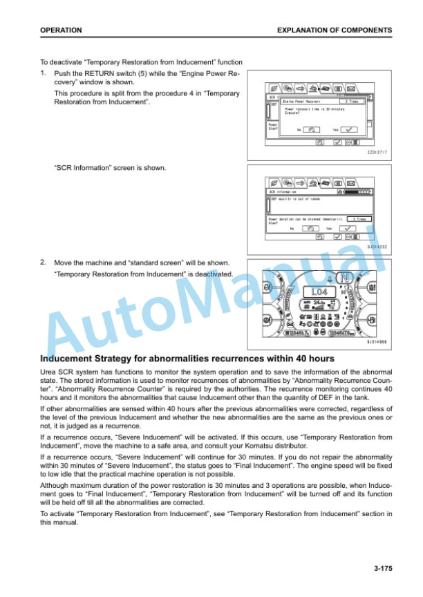Komatsu WA480-8 Wheel Loader Operation and Maintenance Manual TEN01109-00 3 Komatsu WA480-8 Wheel Loader Operation and Maintenance Manual TEN01109-00 - Image 3