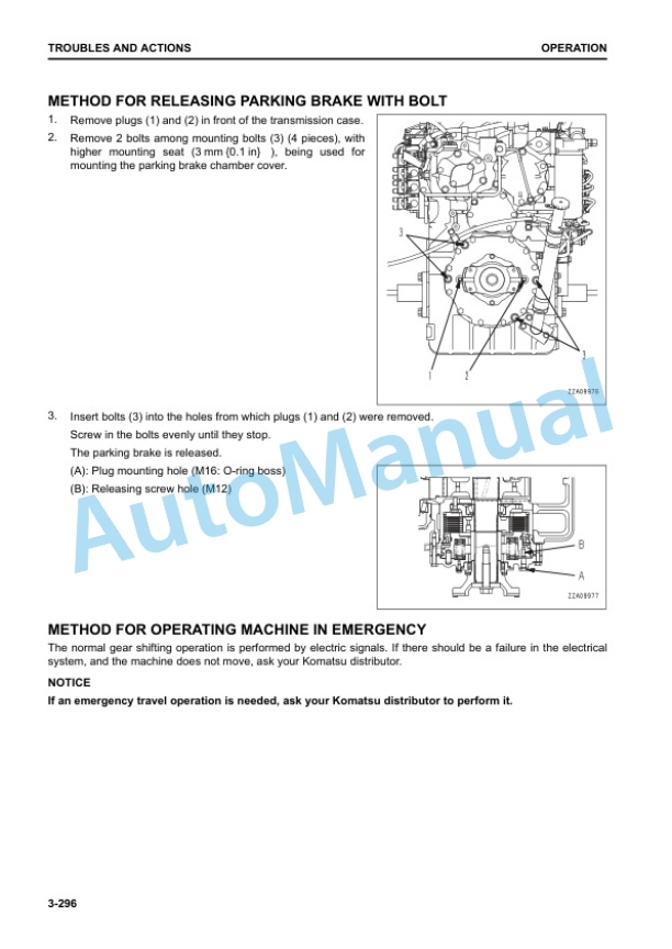Komatsu WA480-8 Wheel Loader Operation and Maintenance Manual TEN01109-00 4 Komatsu WA480-8 Wheel Loader Operation and Maintenance Manual TEN01109-00 - Image 4