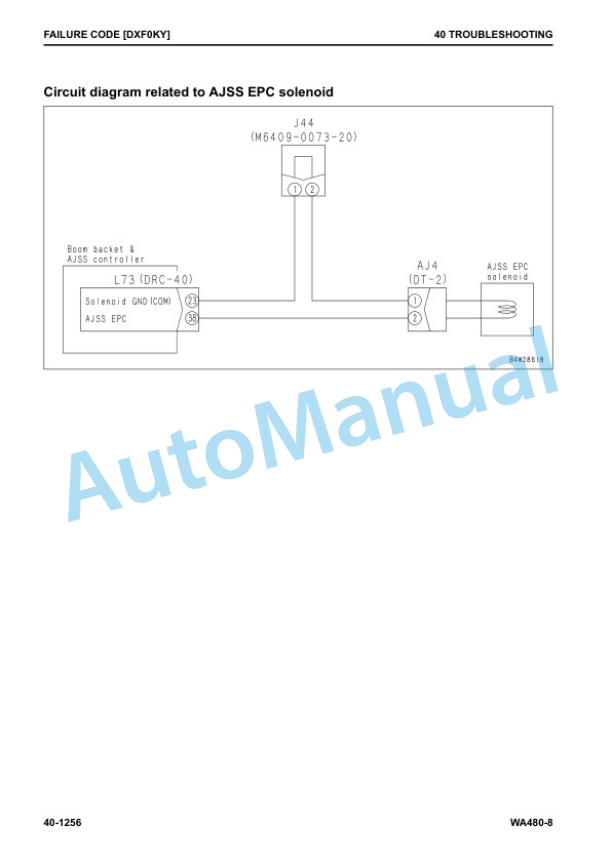 Komatsu WA480-8 Wheel Loader Shop Manual CEBM032900 4 Komatsu WA480-8 Wheel Loader Shop Manual CEBM032900 - Image 4