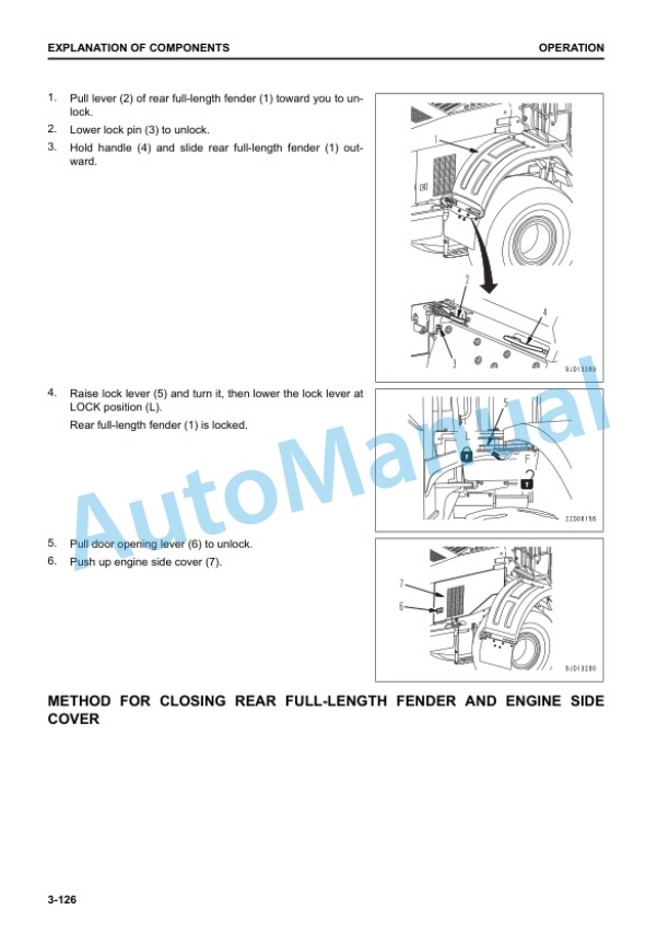 Komatsu WA480-8E0 Wheel Loader Operation and Maintenance Manual VENAM54002 3 Komatsu WA480-8E0 Wheel Loader Operation and Maintenance Manual VENAM54002 - Image 3